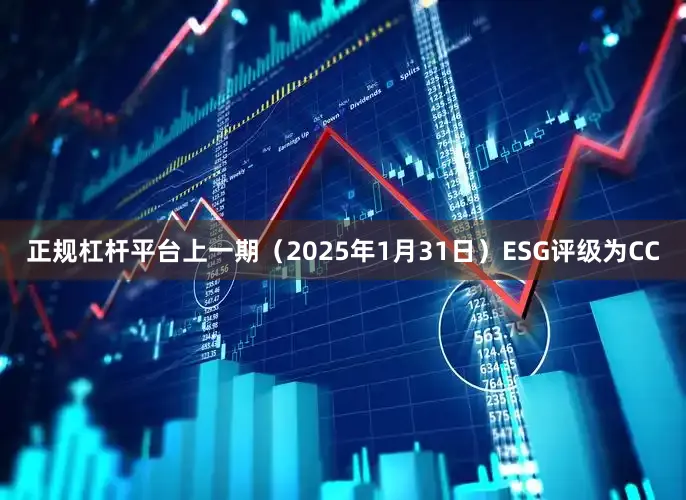 正规杠杆平台上一期（2025年1月31日）ESG评级为CC